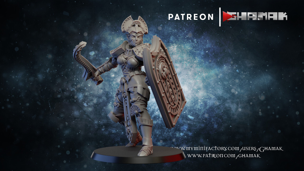 Grand Alliance Death Tomb Kings Tomb Guard Страж гробниц №1 миниатюра для dnd, днд, pathfinder, фентези, Настольная игра, НРИ, Варгейм, РПГ