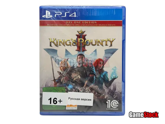 PS4 King's Bounty II Day One Edition (Новый, Полностью на русском языке, CUSA-26098)
