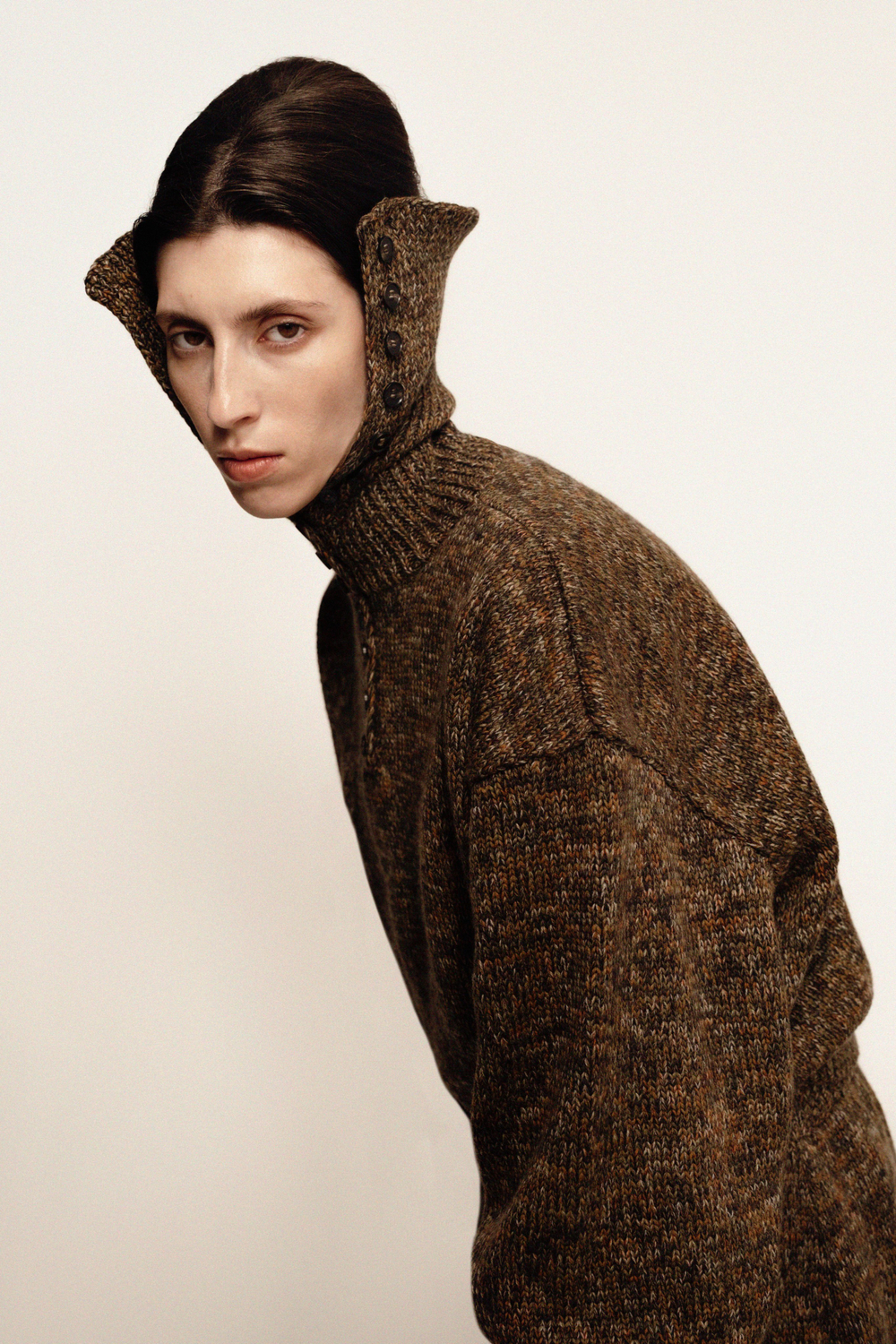 Джемпер из Шерсти 25.NP.3.CLO.04.40, коричневый