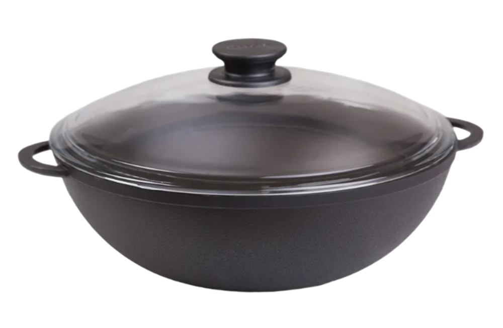 Сковорода чугун WOK Биол 0526С