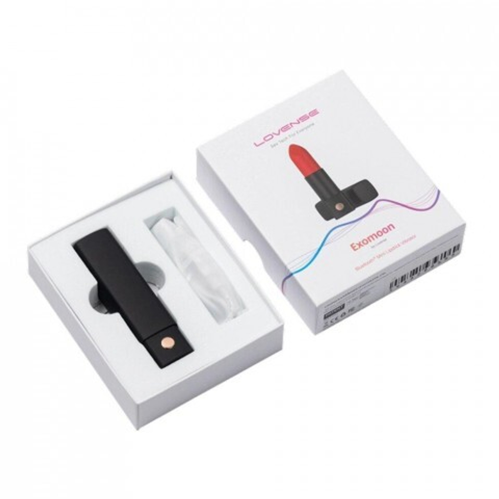 Мини-вибратор в форме губной помады Exomoon от Lovense