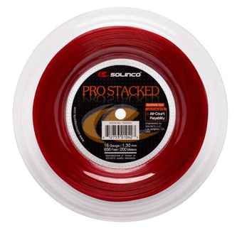 Теннисные струны Solinco Pro Stacked (200 m) - red