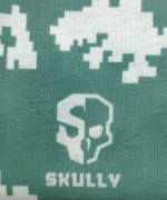 Бандана-труба камуфляжная с черепом Skully Birch white (березка)