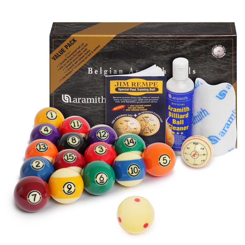 Шары Aramith Tournament Value Pack Pool  ø57,2мм