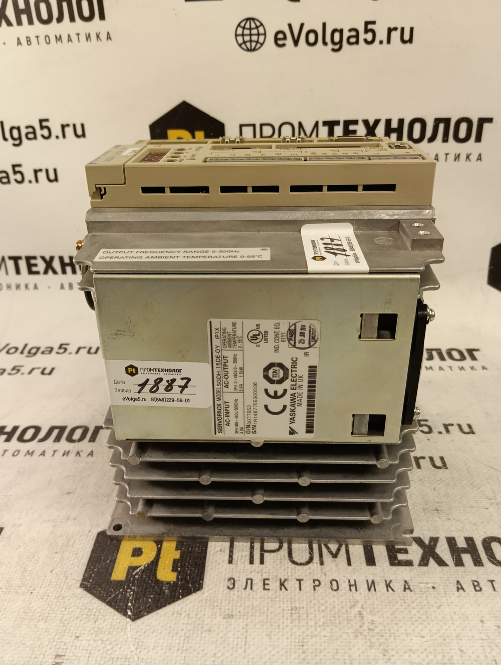 YASKAWA ELECTRIC SGDH-15DE-OY (с модулем JUSP-NS100) б/у