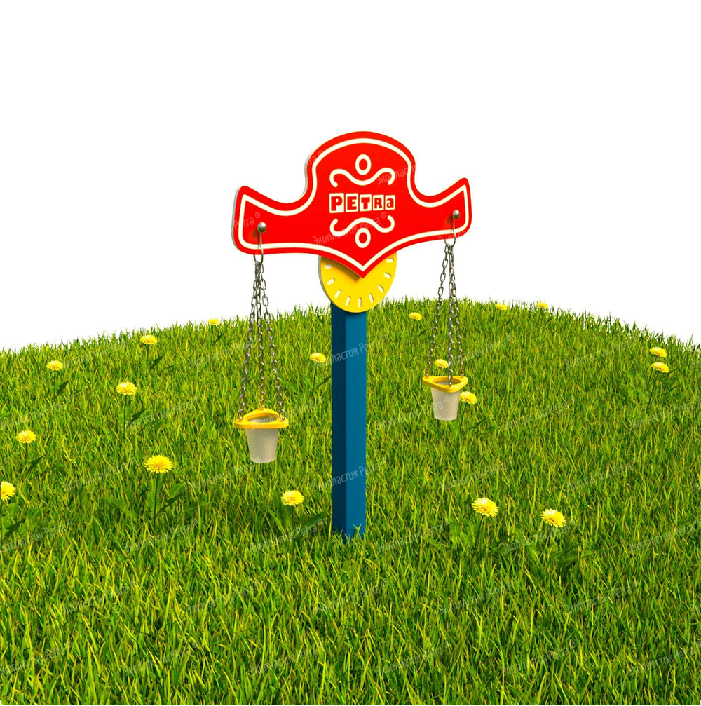 Уличный игровой развивающий модуль Весы