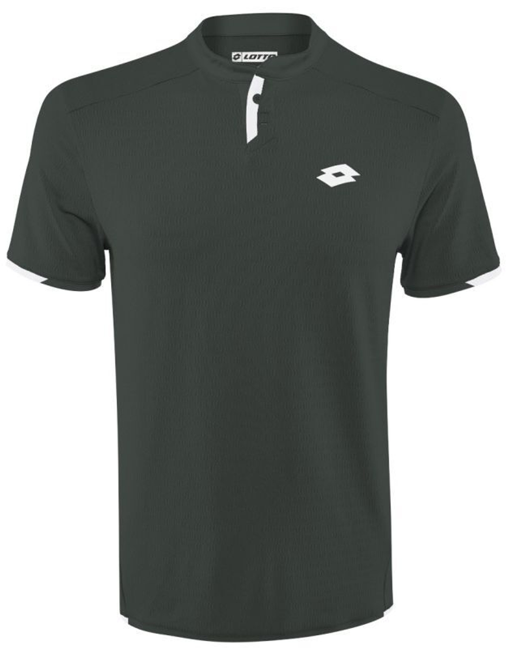 Мужское теннисное поло Lotto Top Ten Polo PL - green resin
