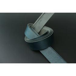 Ременная заготовка сине-зеленая с лицевой отделкой + плита Терра