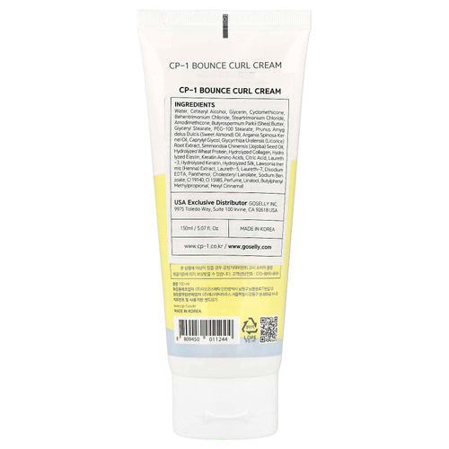 CP-1, Bounce Curl Cream, 150 мл (5,07 жидк. Унции)
