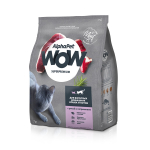 Сухой корм для взрослых кошек с уткой и потрохами, 7кг AlphaPet WOW Superpremium РАЗВЕСНОЙ