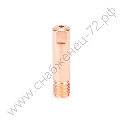 Наконечник М6х25х1.2 прямой (AL) (141.0010/MD0009-62, пр-во FoxWeld/КНР)