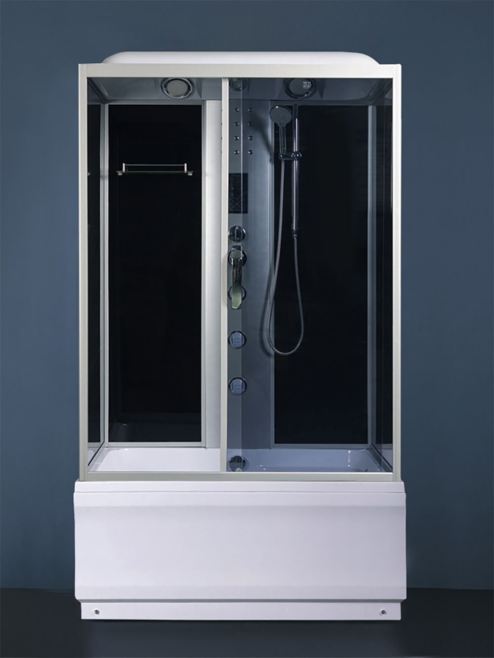 Душевая кабина RIVER VITIM 120/80/55 TH 120х80х217 10000003205 Универсальная Прямоугольная