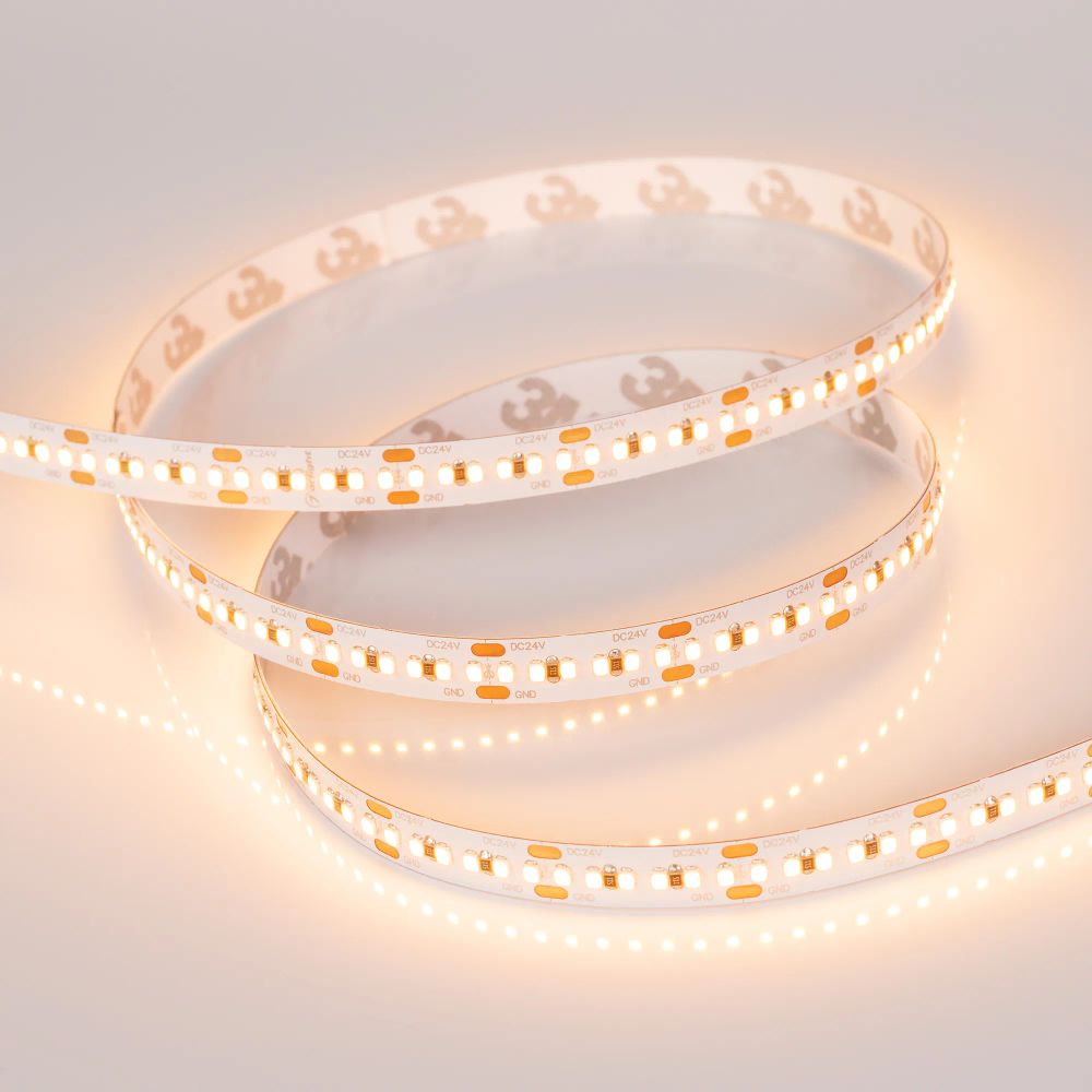 Светодиодная лента MICROLED-M300-8mm 24V Warm3000 (8 W/m, IP20, 2216, 5m) (Arlight, Открытый) 023559(2)