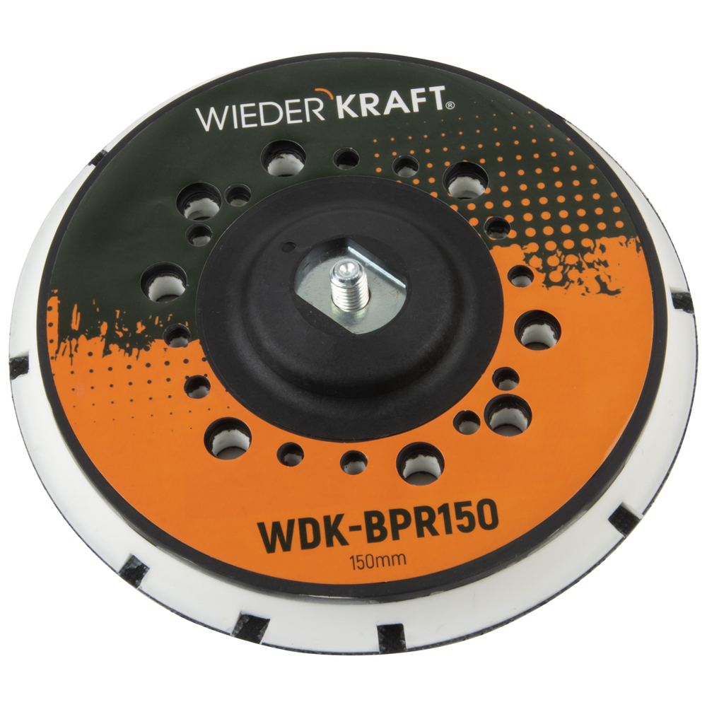 WDK-BPR150 Диск-подошва для шлифовальных машин WDK, Rupes, 150 мм средней жесткости