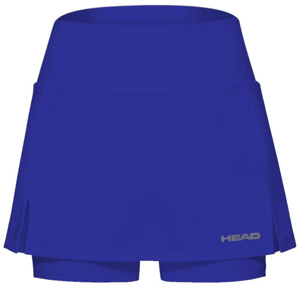 Теннисная юбка Head Club Basic Skort - небесный