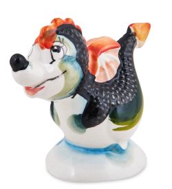 ГЛ- 899 Фигурка «Дракон» бол. цв. (Гжельский фарфор)