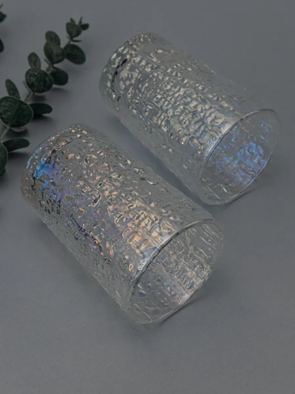 Набор бокалов с узором, 240 мл. 6 шт. Перламутр