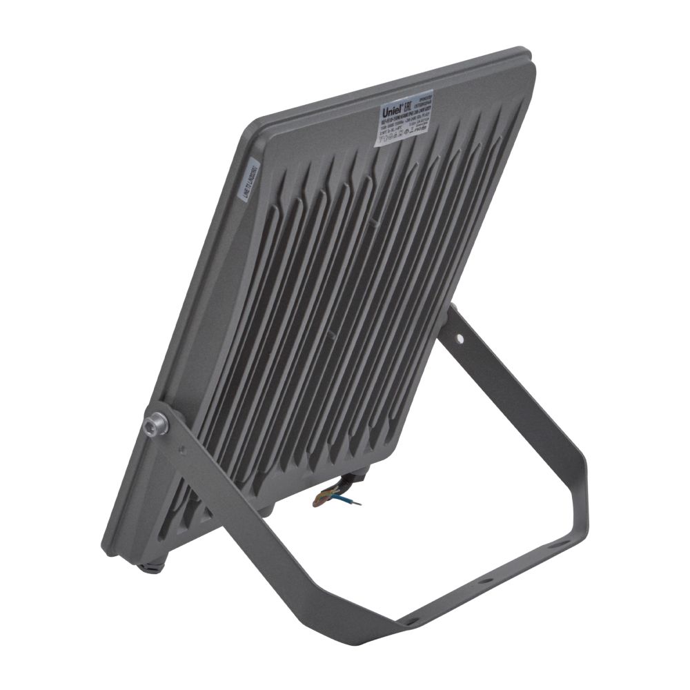 ULF-F51D-150W-6500K IP65 200-240V GREY Прожектор светодиодный. Дневной свет 6500K. Угол 90 градусов. Корпус серый. TM Uniel