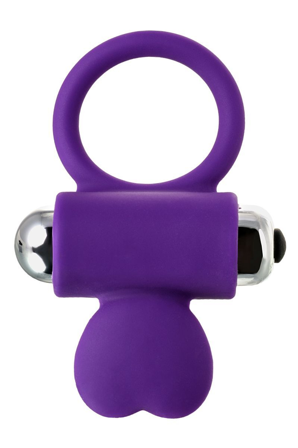 Фиолетовое виброкольцо с ресничками JOS PERY