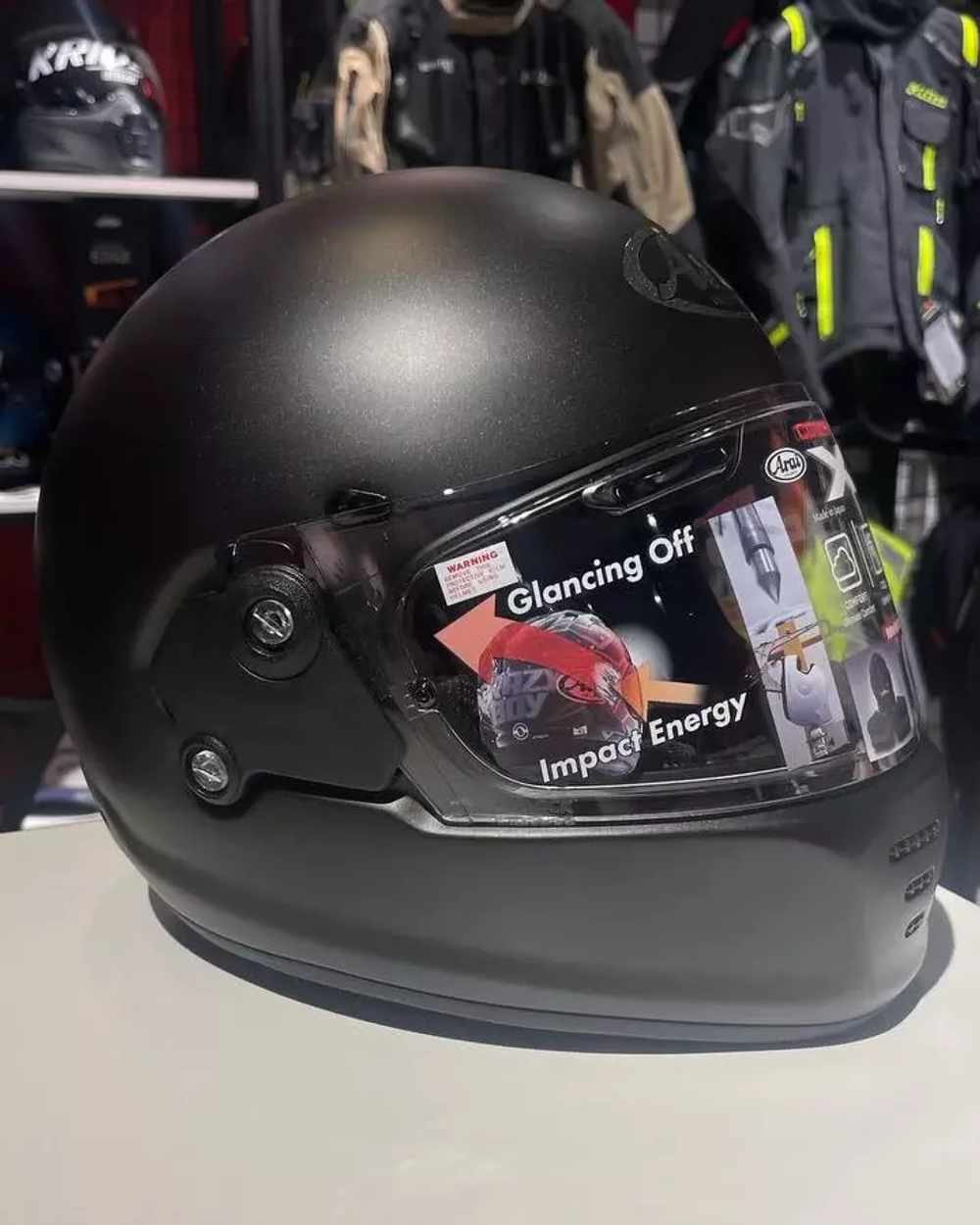 Мотошлем Arai Concept-X чёрный матовый