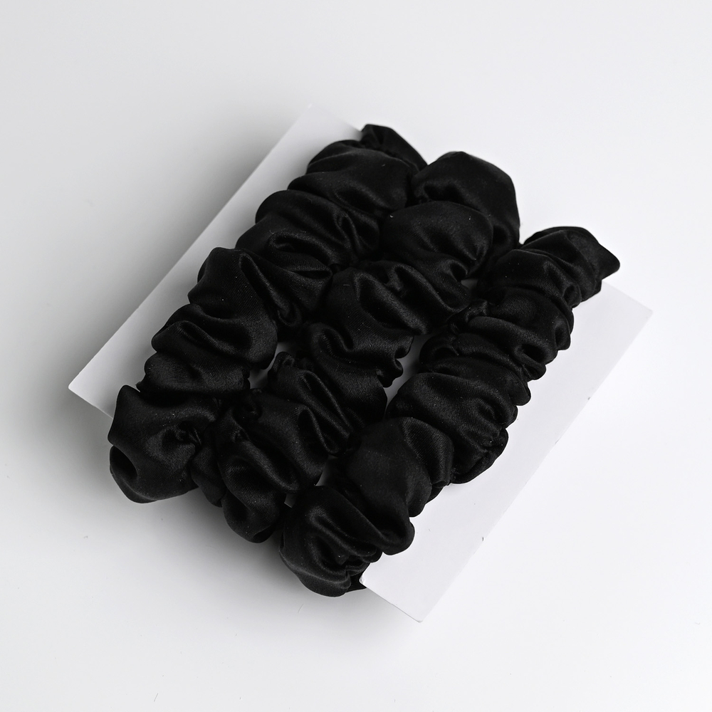 Набор резинок для волос "Medium" чёрный