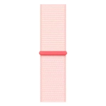 Apple Watch Series 9, 45 мм, корпус из алюминия Light Pink, тканевая спортивная петля Light Pink