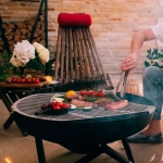 Костровая чаша с грилем купить