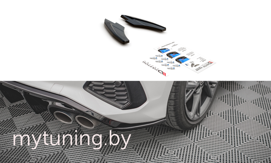 Сплиттеры бампера заднего боковые для AUDI S3 8Y (20-...)