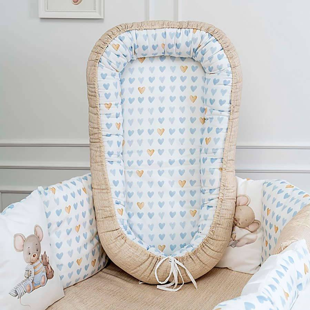 Подушка гнездышко Мышки на облачке Lappetti 4076