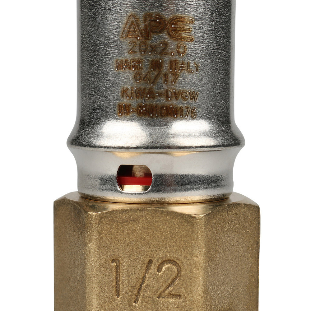 Переходник STOUT ВН 1/2" х20 пресс