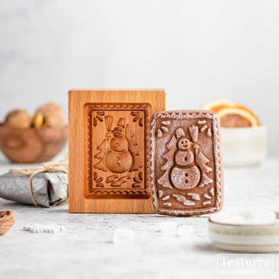 Пряничная форма Марка со снеговиком