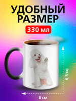 Кружка хамелеон "Пекинес"