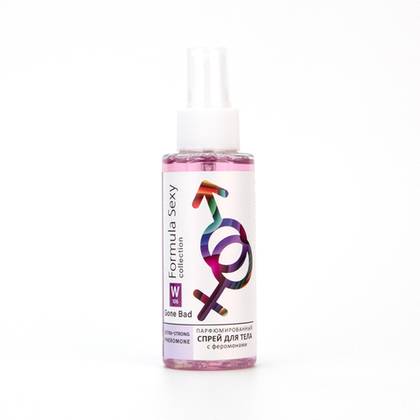 Парфюмированный спрей с феромонами для тела Formula Sexy Gone Bad W106 (Формула Секси Гон Бэд W106) – 100ml for women