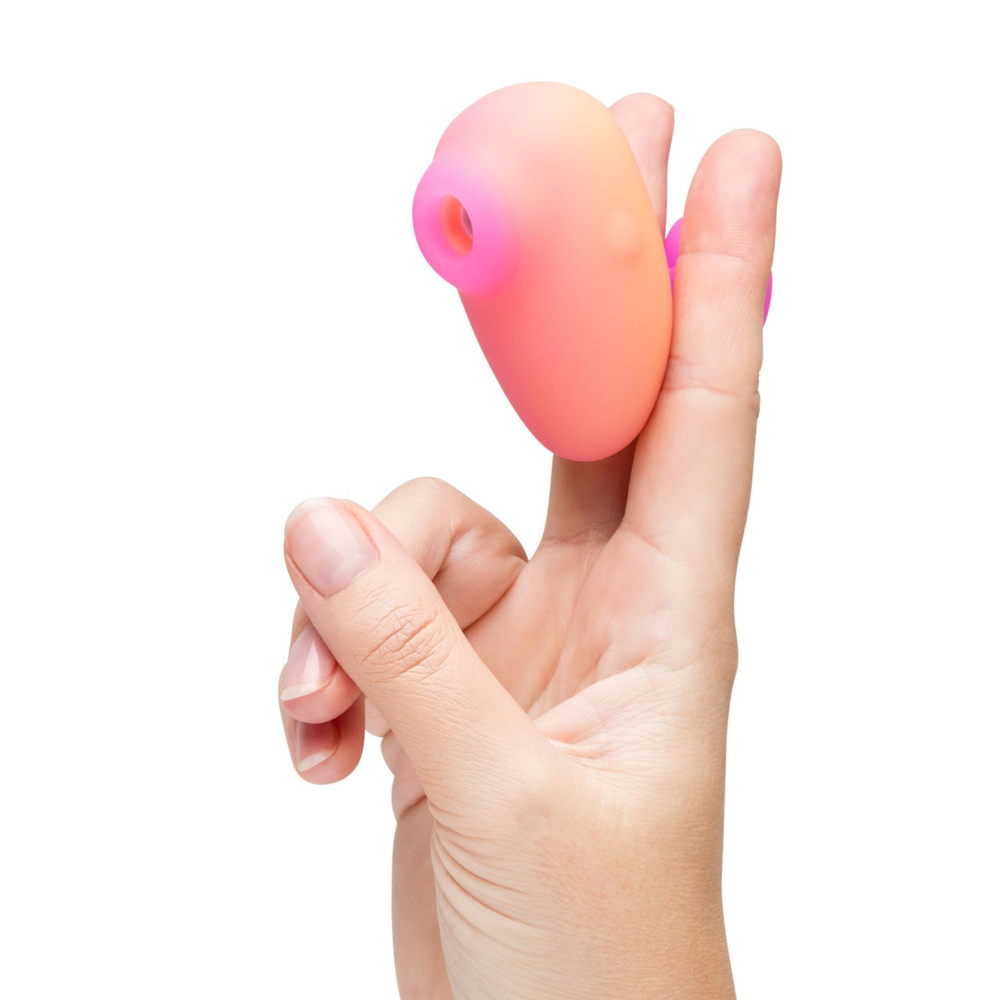 Бесконтактный клиторальный стимулятор Romp Kiss (Цвет: розовый)