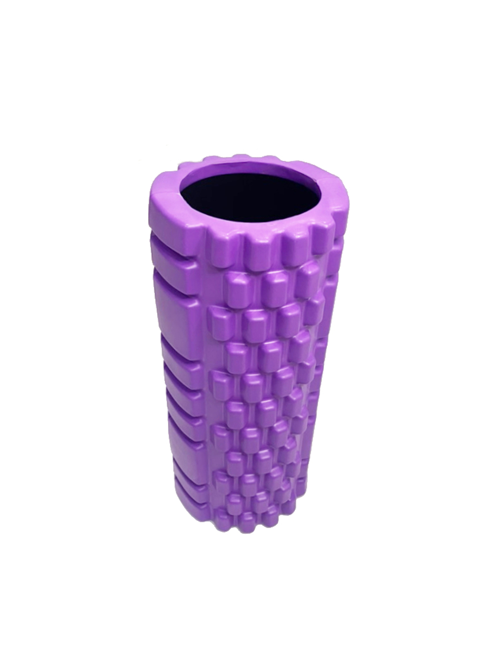 Ролик массажный для йоги Coneli Yoga Mesh 33x14 см фиолетовый