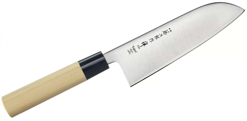 Tojiro - Нож Tojiro Zen Oak 16,5 см Santoku / артикул   FD-567D  / GTIN 4960375175672