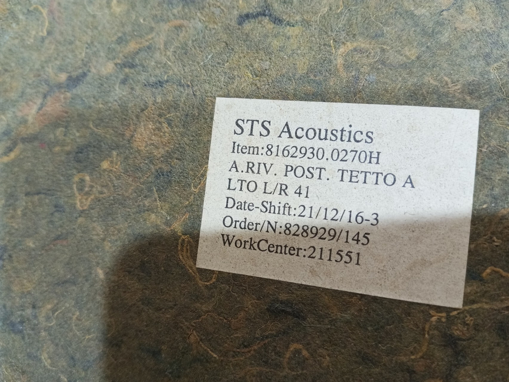 Обшивка стенки задней 2017г.