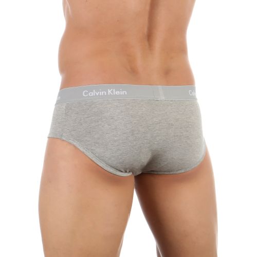 Мужские трусы брифы серые Calvin Klein Briefs СК36621-3