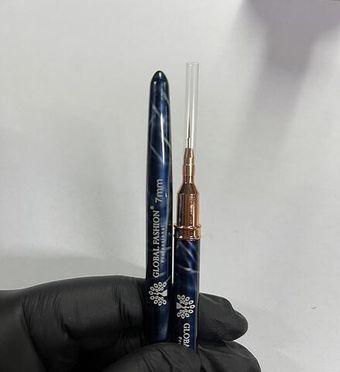 Кисти тонкие 7мм  с колпачком