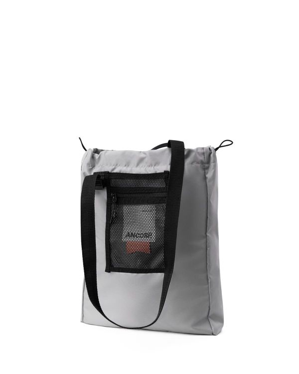 Сумка Тоут из нейлона серая - фото 2