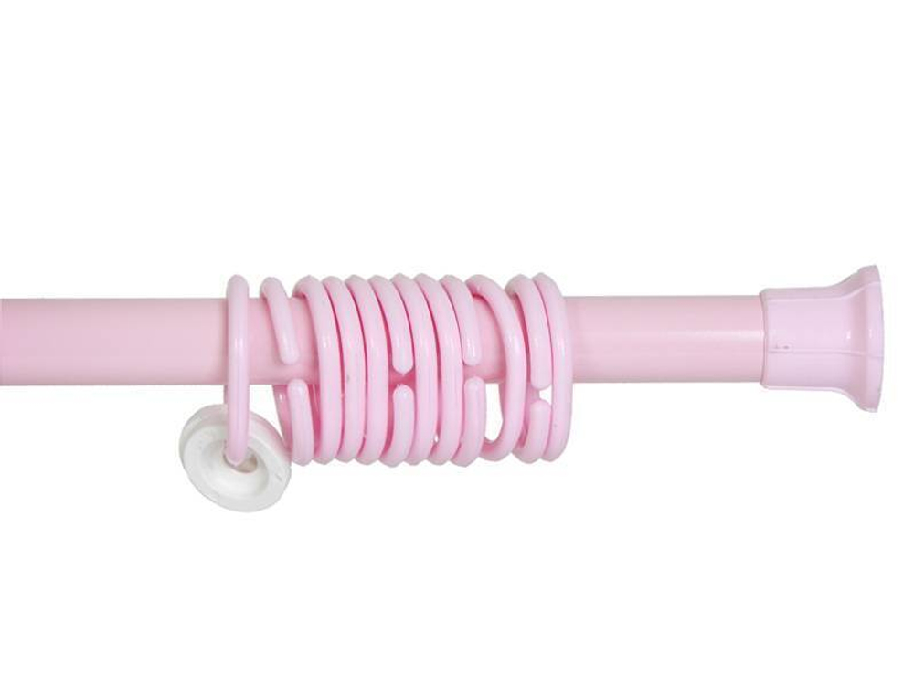 Карниз для ванной 220см розовый