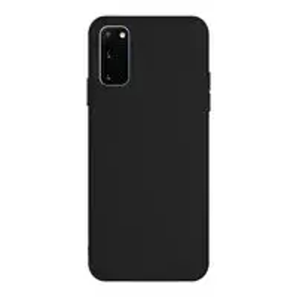 Чехол-накладка для Samsung Galaxy S20  силикон  (черный)