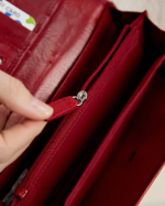 Кошелек 017 12 красный