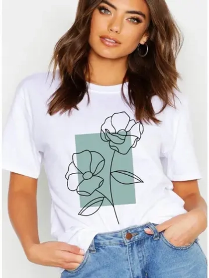 Футболка базовая белая