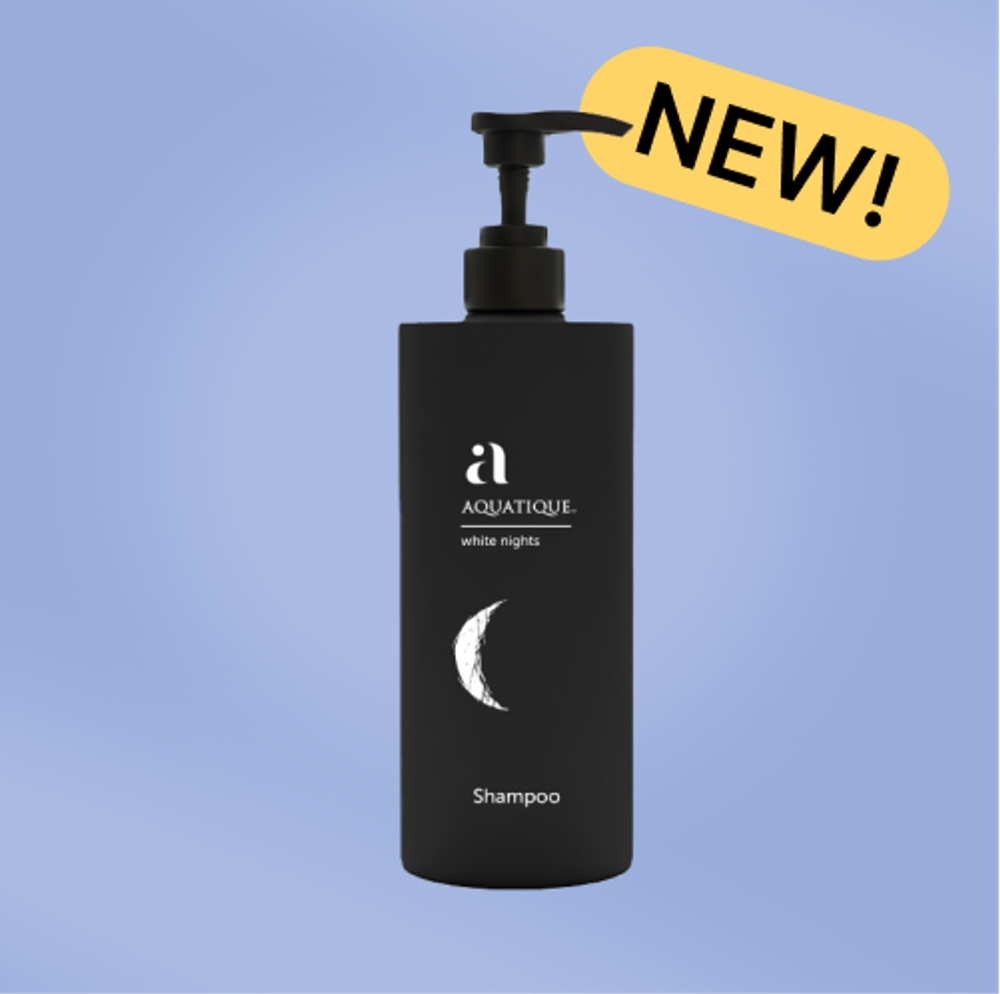 Шампунь Aquatique (16 шт.) диспенсер черный 500 мл