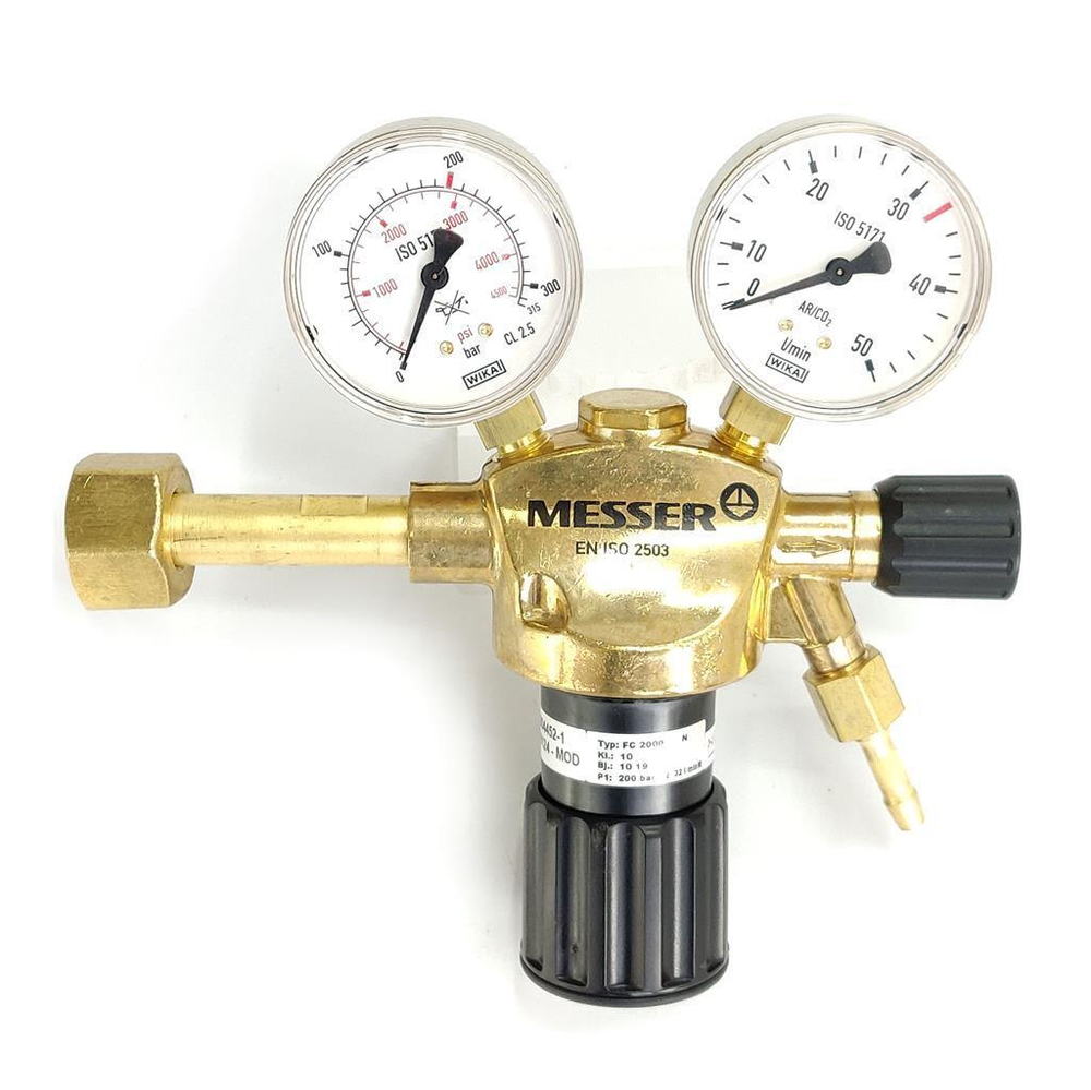 71620157 Редуктор Ar/CO2 CONSTANT 2000 ED/32L/MIN (вх. G3/4" RH, вых. M 16 x 1,5 RH, 32 л/мин)