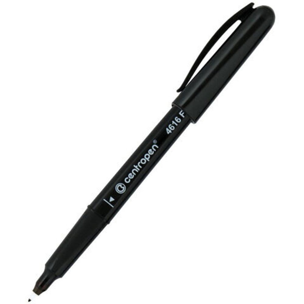 Маркеры для CD и DVD CENTROPEN, НАБОР 4 ЦВЕТА, тонкий наконечник, 0,6 мм, 4616/4, 6 4616 0401
