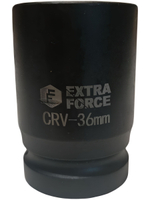 Головка торцевая ударная глубокая 6-гранная 36 мм 1"