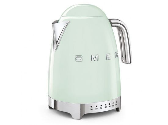 Чайник электрический с регулируемой температурой, Зеленый Smeg KLF04PGEU