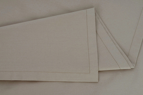 Простыня 240х260 German Grass Silver Palette бежевая